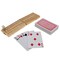 WE Games 7-in-1 Combination Game Set - Chess, Checkers, Backgammon, Cribbage, Dominoes Cards & Dice